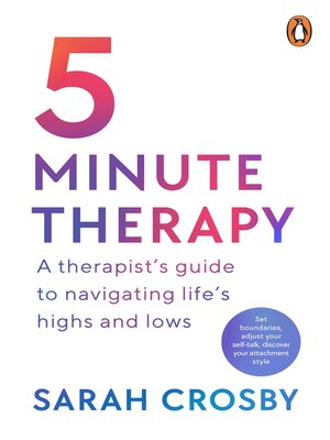 cover image of 5 Minute Therapy